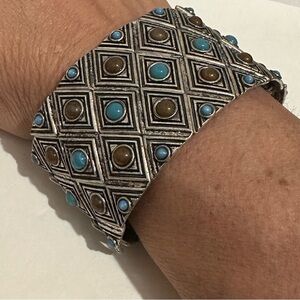 Metal stretchy bracelet